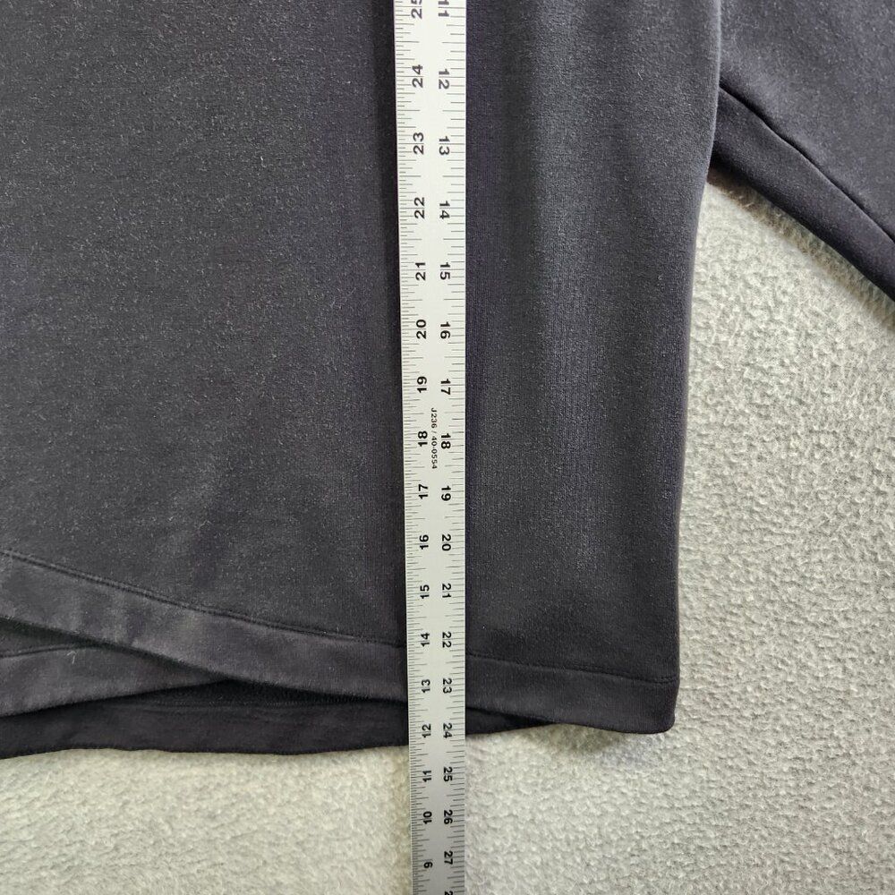 Athleta Sweatshirt Womens S Black Solitude Jersey Knit Pullover Loungewear Comfy - Picture 11 of 16